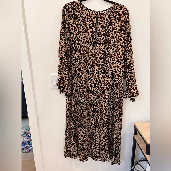 Reformation port dress es in blitz - Picture 3 of 4